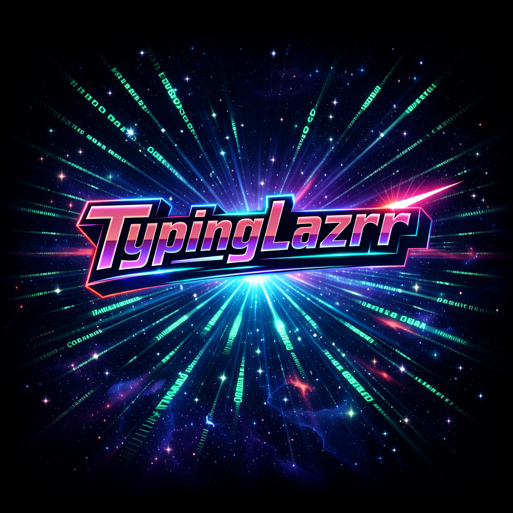Typing Lazrr Title